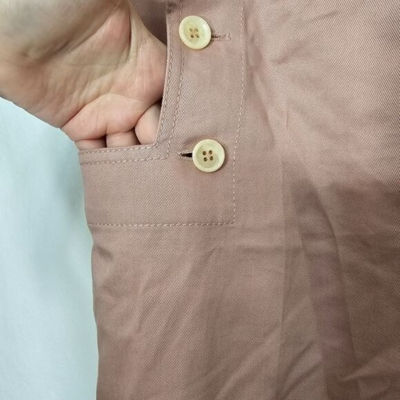 Dolce & Gabbana Pink Sailor Placket Front High Rise Pants 8 - Picture 8 of 15